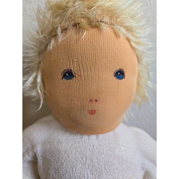 Rare Nanchen Natur Organic Doll MADE IN GERMANY Original Blonde 19" - Picture 3 of 9